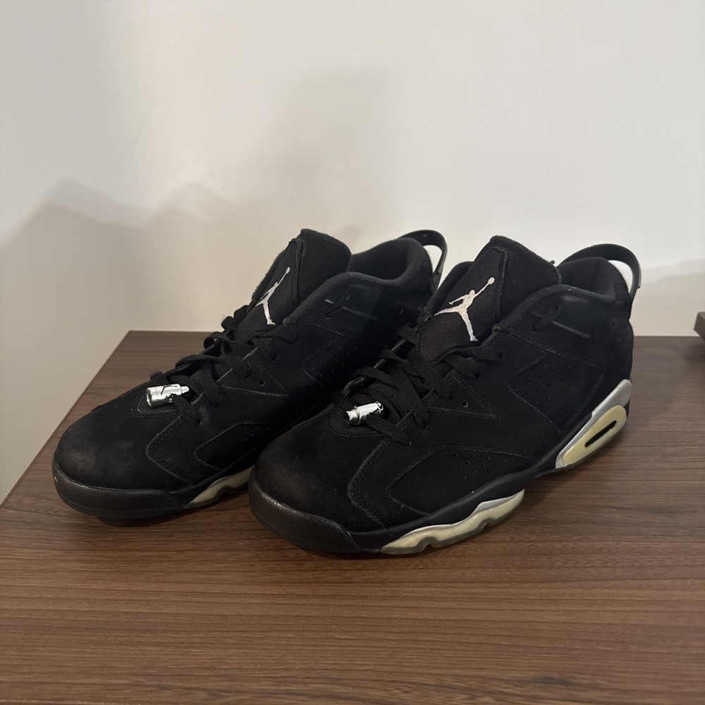 Size 11.5 Air Jordan 6 Retro Low Chrome